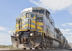Emissions cuts drive rail use